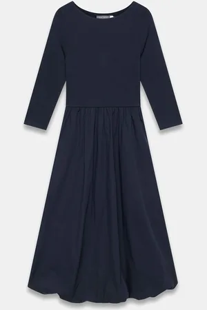 mint&berry Bubble Hem Midi Dress S