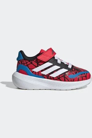 adidas Red Runfalcon Spider-Man Running Shoes AU 8 (EU 25.5)