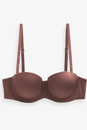 Next Chocolate Nude Push Up Strapless Multiway Bra A-E 40 DD
