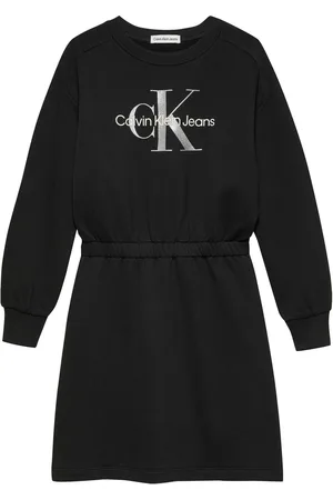 Calvin Klein Glitter Logo Sweatshirt Dress 16 Years (176cm)
