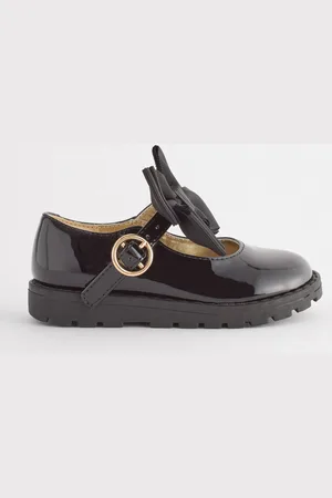 Next Wide Fit (G) Chunky Bow Mary Jane School Shoes AU 4.5 (EU 21)