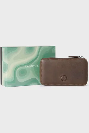 Osprey The Compass Leather Tech Pouch Brown Wallet One