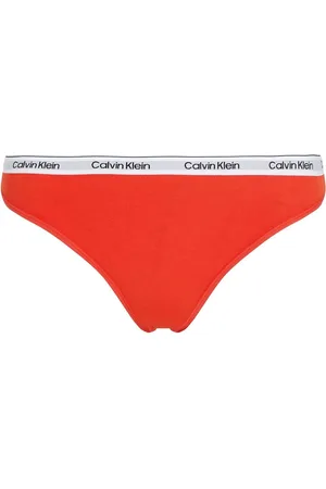 Calvin Klein Red Modern Logo Full Briefs XL