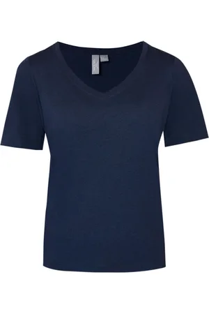 Sweaty Betty Navy Blue Essential V-Neck T-Shirt M