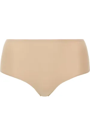 Chantelle Soft Stretch Seamless One Size High Waisted 100% Cotton Thong One