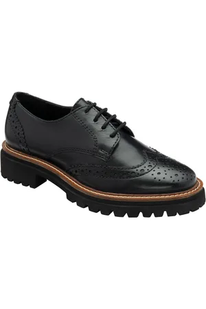 Ravel Leather Cleated-Sole Brogues AU 8 (EU 39)