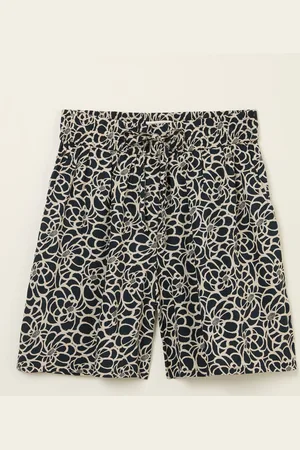 Fat Face FatFace Anna Shibori Long Flippy Shorts AU 22