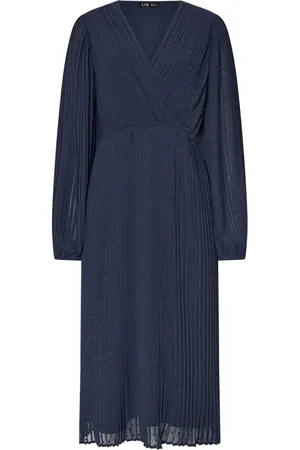 Long Tall Sally Chiffon Pleated Dress AU 8 Tall