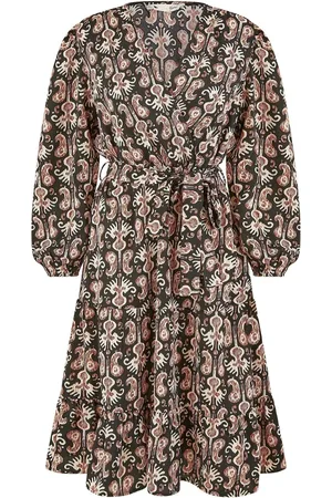 Yumi Ikat Long Sleeve Skater Dress AU 10