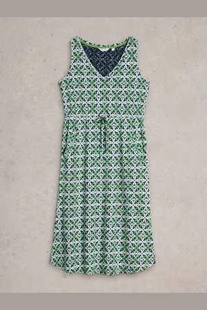 White Stuff Heidi Jersey 100% Cotton Dress S