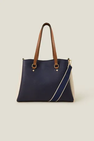Accessorize Black Colour Block Shoulder Bag One