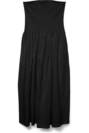 VERO MODA Lightweight Summer Bandeau Ankle Dress AU 16
