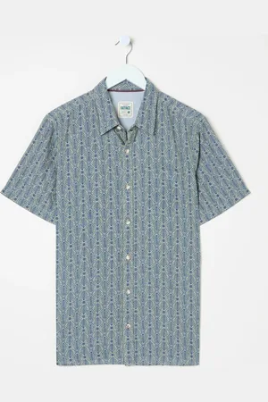 Fat Face FatFace Short Sleeve Deco Print Shirt M Reg