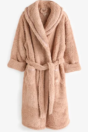 Jim Jam The Label Natural Plush Dressing Gown smallmedium