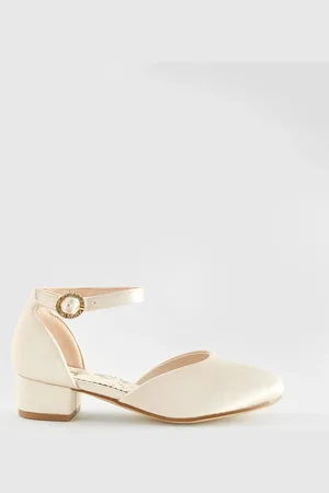 Next Flower Girl Occasion Ankle Strap Low Heel Shoes AU 7 (EU 41)