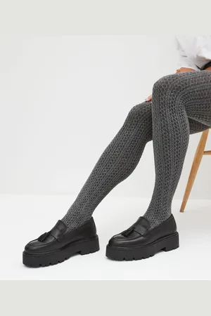 Next Grey Knitted Tights 1 Pack S