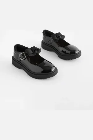 Next Wide Fit (G) Bow Chunky Mary Jane School Shoes AU 4.5 (EU 37.5)