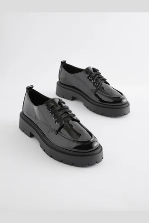 Next Patent Forever Comfort Chunky Lace Up Shoes AU 5.5 (EU 36)