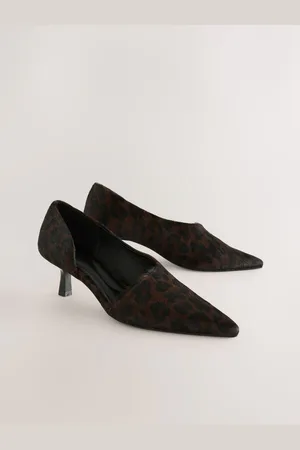 Next Standard Fit Forever Comfort Premium Leather With Motionflex Point Toe Heel Shoes AU 8 (EU 39)