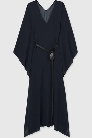 Halston Heritage Bell Sleeve Maxi Dress AU 14