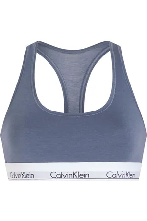 Calvin Klein Blue Modern Unlined Bralette XL