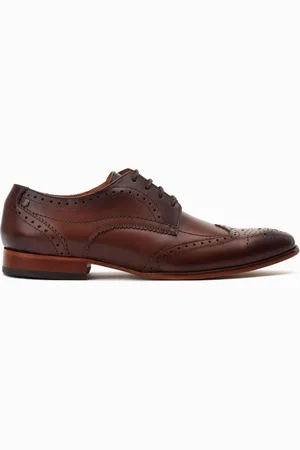 Base London Barbera Lace Up Brogue Shoes AU 8 (EU 42)