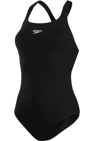 Speedo Black Endurance+ Kickback Swimsuit AU 20