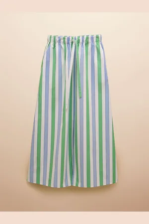 Joules Cotton Poplin Midi Skirt AU 10