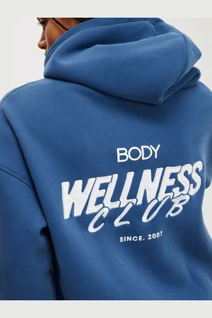 Cotton On Blue Plush Premium Graphic Hoodie M