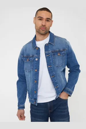 Threadbare Blue Classic Denim Jacket L