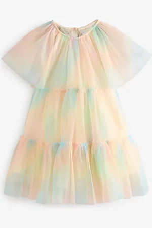 Next Tiered Mesh Party Dress (3mths-10yrs) 9