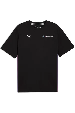 PUMA Black Mens BMW M Motorsport Essentials + Logo T-Shirt L