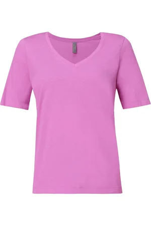 Sweaty Betty Pink Essential V-Neck T-Shirt XXL