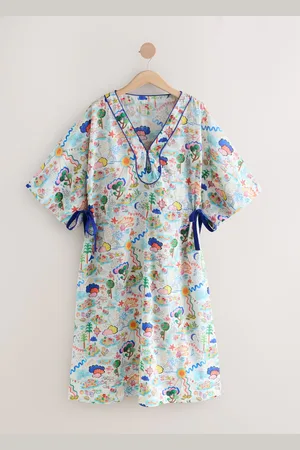 Cath Kidston Sketchbook 100% Cotton Kaftan xlarge