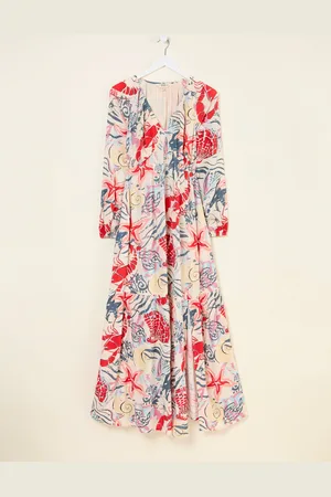 Fat Face FatFace Noelle Midi Dress AU 14 R