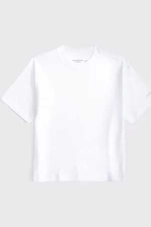 Abercrombie & Fitch Relaxed Fit White T-Shirt 11