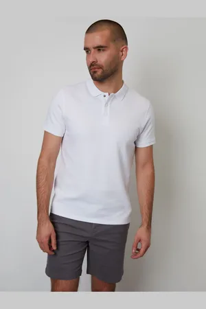 Threadbare Ottoman Rib Textured 100% Cotton Polo Shirt medium