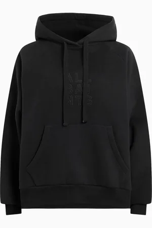 AllSaints AllSaints Black Stacks Talon Hoodie large