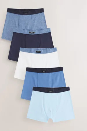 Next Blue Soft Waistband Trunks 5 Pack (2-16yrs) 2