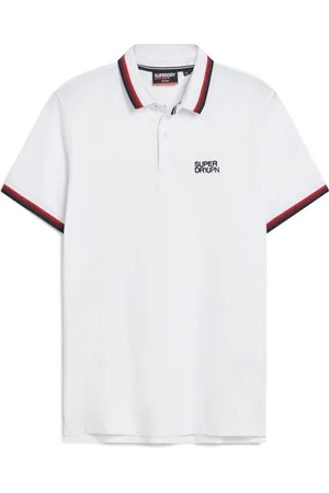 Superdry Sportswear Relaxed Tipped Polo Shirt XL