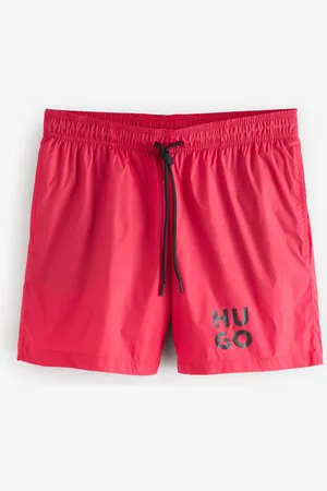 HUGO BOSS Stacked Logo Fully Lined Swim Shorts M