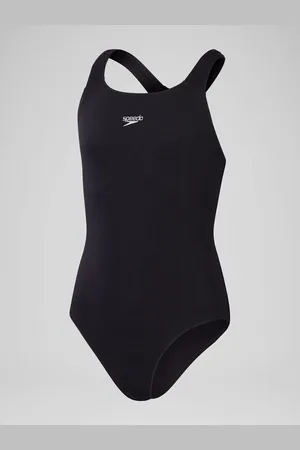 Speedo Black Endurance+ Medalist Swimsuit AU 18