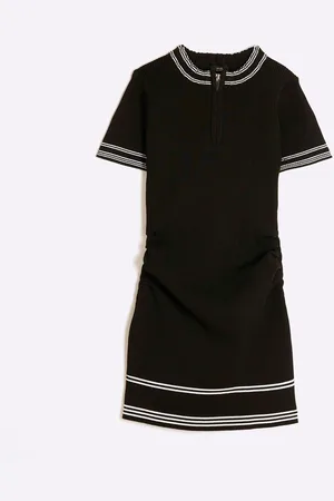 River Island Girls Tipped Zip Martini Dress 9