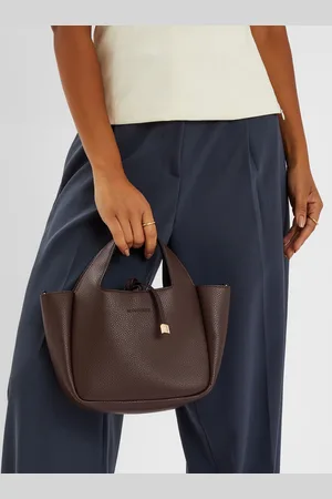 Accessorize Brown Top Handle Faux Leather Cross-Body Bag One