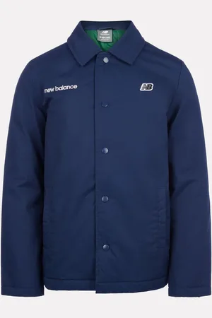 New Balance Blue Boys 100% Cotton Premium Coach Jacket 14