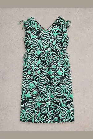 White Stuff Freya Channel 100% Cotton Beach Dress XL