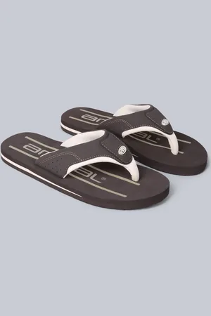 Animale Light Brown Mens Jekyl Flip Flops AU 10 (EU 44)