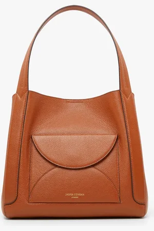 Jasper Conran Darcey Leather 3 Section Hobo Bag One