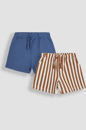 JoJo Maman Bébé 2-Pack Stripe Jogger Shorts 1.5