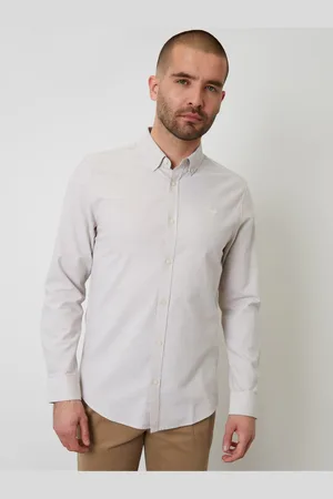 Threadbare Oxford Long Sleeve Shirt large